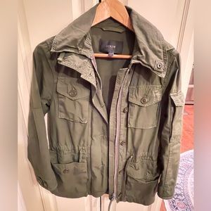 Green army color jacket